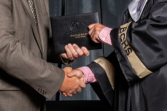 Diploma Handshake